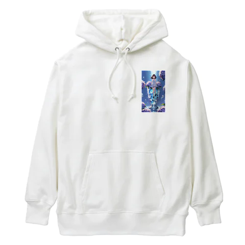 グラスの少女 Heavyweight Hoodie
