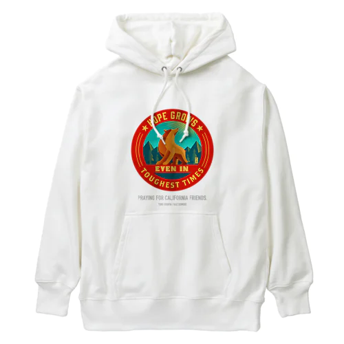 PRAYING FOR CALIFORNIA FRIENDS Heavyweight Hoodie