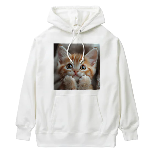 頬杖ポーズ Heavyweight Hoodie