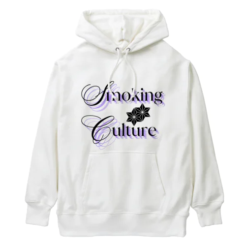 Smoking Culture 持ち合い麻の葉紋 Heavyweight Hoodie
