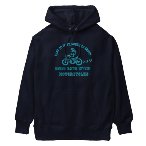 バイク日和 (ミント) Heavyweight Hoodie