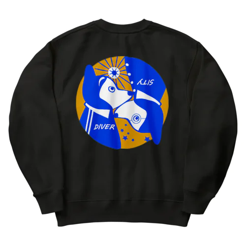 ダイバーシティ（犬） Heavyweight Crew Neck Sweatshirt