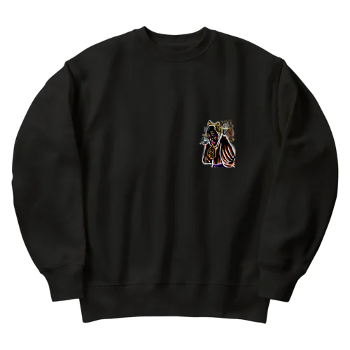 お肉とお酒のお江戸 Heavyweight Crew Neck Sweatshirt