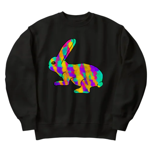 ねおんらびっと。 Heavyweight Crew Neck Sweatshirt