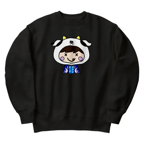 おくぐみくん Heavyweight Crew Neck Sweatshirt