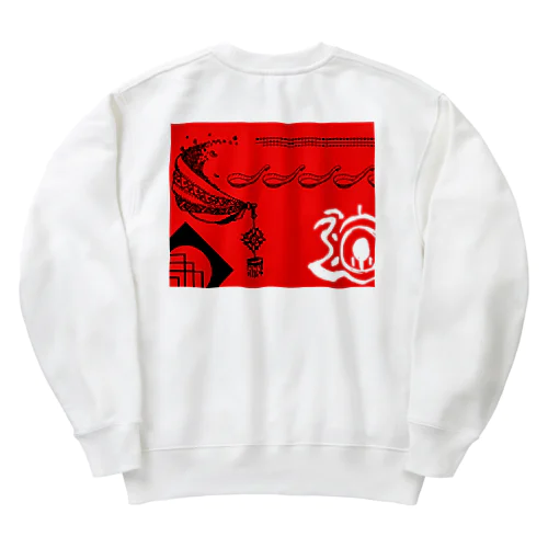 無限華蓮華 Heavyweight Crew Neck Sweatshirt