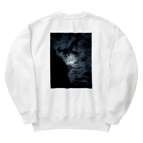 月の綺麗な日 Heavyweight Crew Neck Sweatshirt
