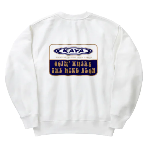 Kaya Goin Where The Wind Blow Heavyweight Crew Neck Sweatshirt