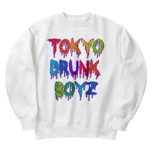 TDB “hebereke” tee Heavyweight Crew Neck Sweatshirt