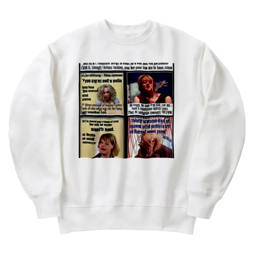 偽善者 Heavyweight Crew Neck Sweatshirt