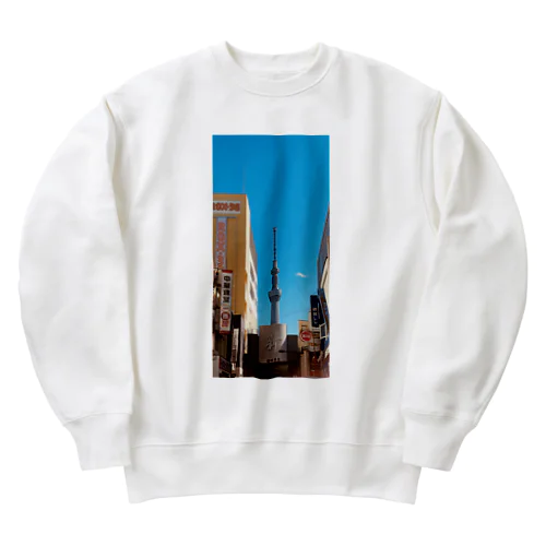 浅草よりスカイツリー,11:37 Heavyweight Crew Neck Sweatshirt