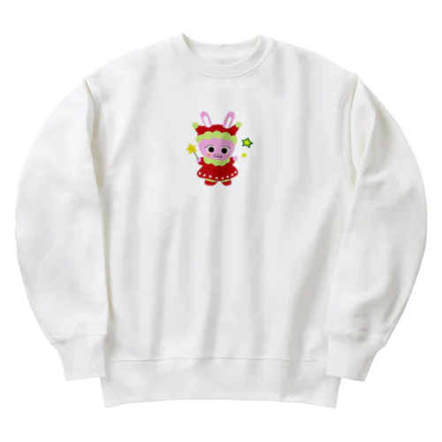 ぴんくうさぎちゃんの楽しいパーティ Heavyweight Crew Neck Sweatshirt