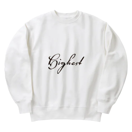 Highest（最高） Heavyweight Crew Neck Sweatshirt