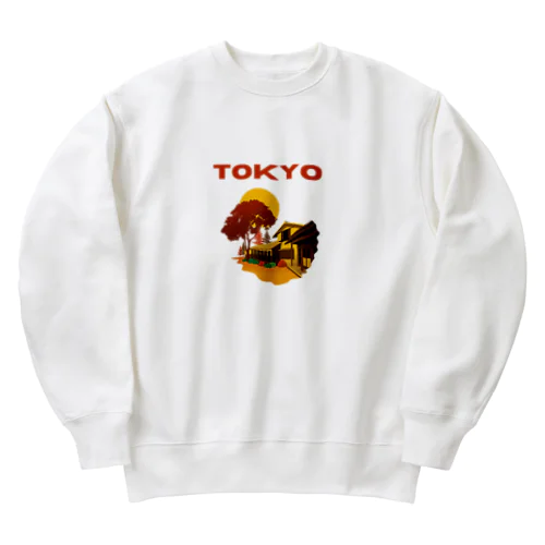 "Captivating Tokyo Vibes: Elevate your style with our enchanting Tokyo-themed collection of t-shirts, mugs, and bags! 🗼✨" Heavyweight Crew Neck Sweatshirt
