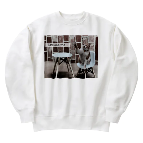 Excuse me … Heavyweight Crew Neck Sweatshirt
