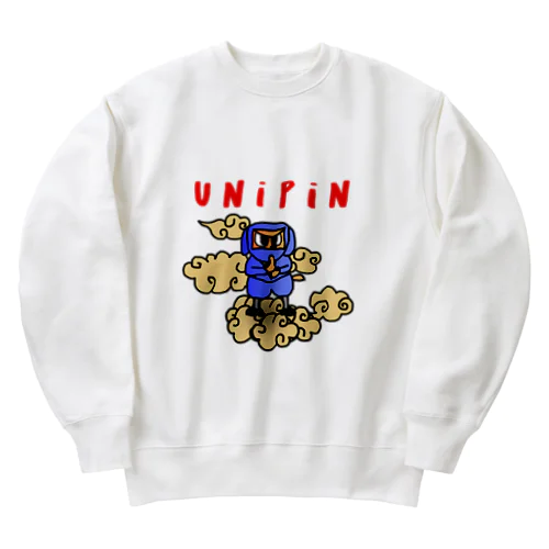 【忍者うにぴん】 Heavyweight Crew Neck Sweatshirt