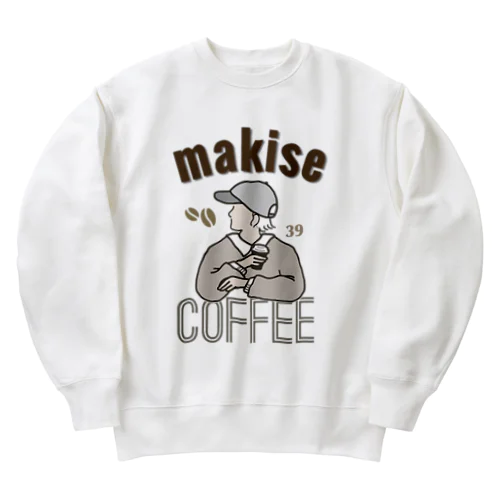 ラテ美ちゃん Heavyweight Crew Neck Sweatshirt