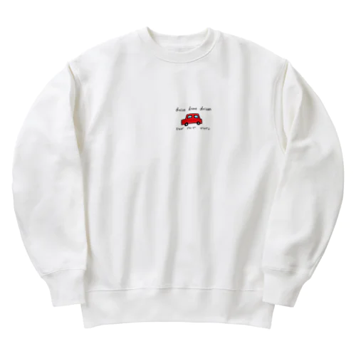 過去分詞シリーズ　drive Heavyweight Crew Neck Sweatshirt