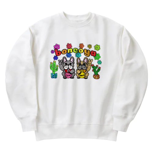 boncoyaさんの招きぶる Heavyweight Crew Neck Sweatshirt