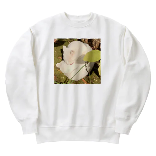 猫 Heavyweight Crew Neck Sweatshirt