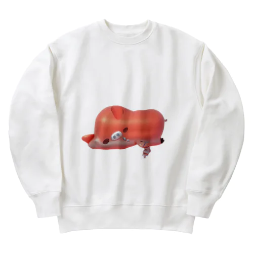 だるだる🐷ちゃん Heavyweight Crew Neck Sweatshirt