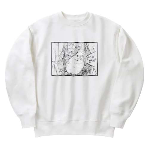 ピロロピヨ！モノトーン Heavyweight Crew Neck Sweatshirt