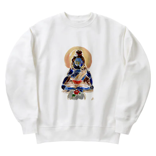 シヴァせんせー Heavyweight Crew Neck Sweatshirt