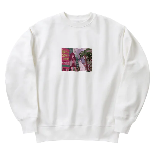 サイバー・デイドリーム Heavyweight Crew Neck Sweatshirt