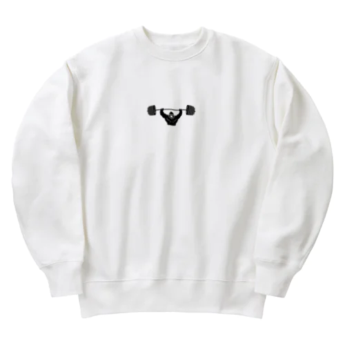 バーベルゴリラくん Heavyweight Crew Neck Sweatshirt