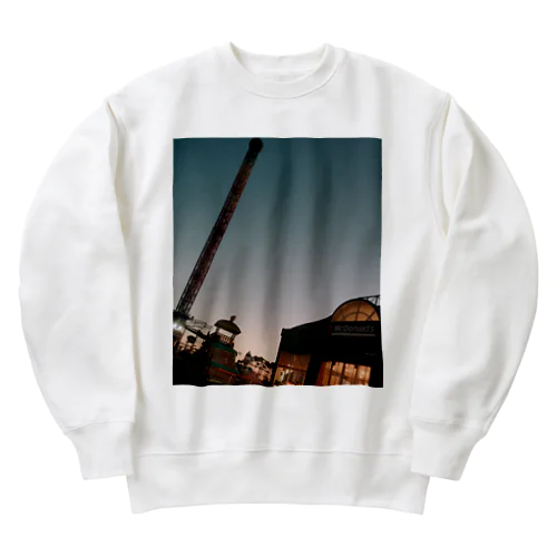 エモい夕方 Heavyweight Crew Neck Sweatshirt