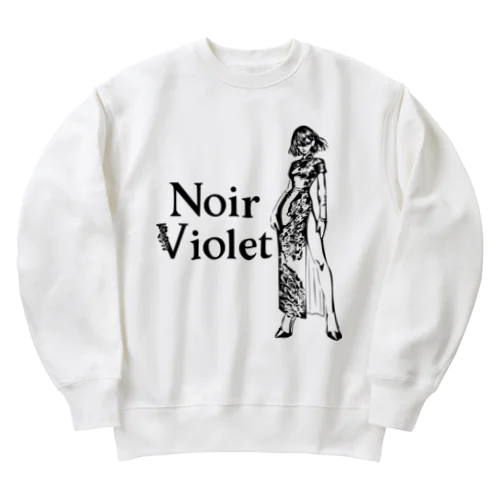 Violet Soul Heavyweight Crew Neck Sweatshirt