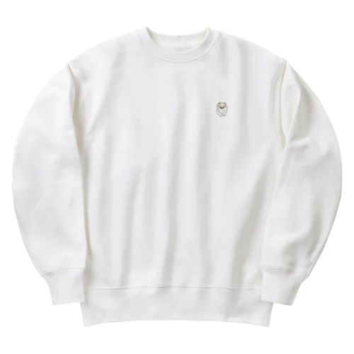 ポメラニアン Heavyweight Crew Neck Sweatshirt