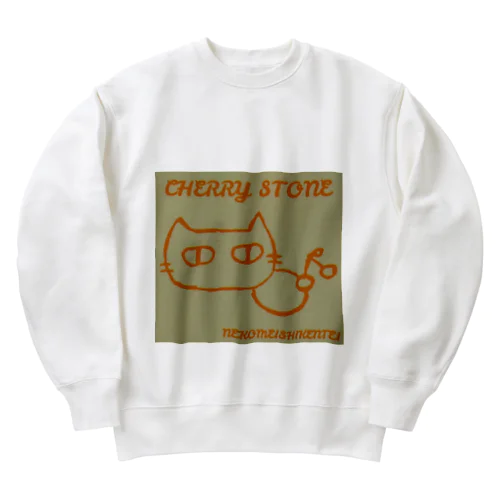 猫　志賀土筆 Heavyweight Crew Neck Sweatshirt