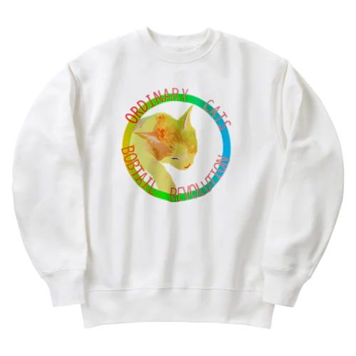 Ordinary Cats07h.t.(春) Heavyweight Crew Neck Sweatshirt