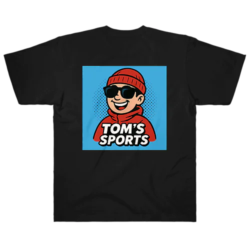 トムズアニメロゴ Heavyweight T-Shirt