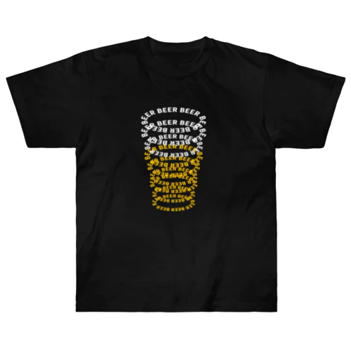 ビールの輪 Heavyweight T-Shirt