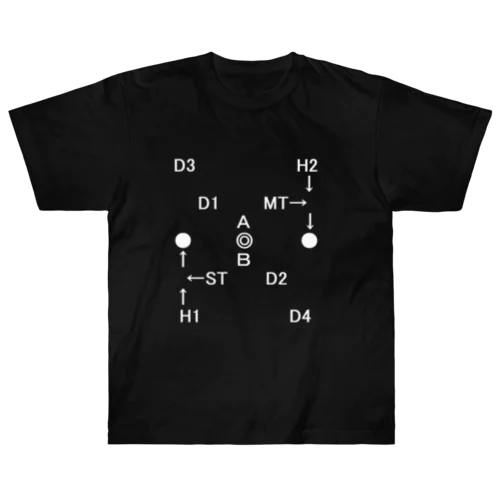 青鎖赤鎖 Heavyweight T-Shirt