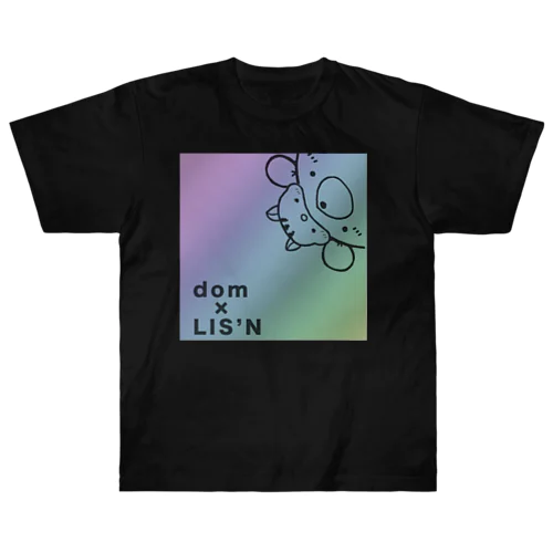 Dom×LIS’N Heavyweight T-Shirt