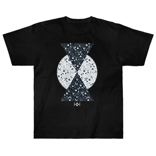 ドットコラージュ トライアングル&サークル Heavyweight T-Shirt