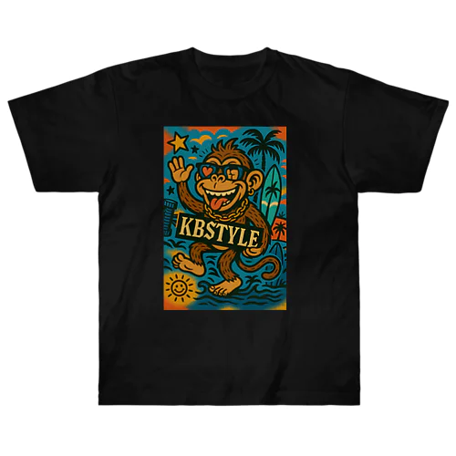 エロ猿” ストリートTee Heavyweight T-Shirt