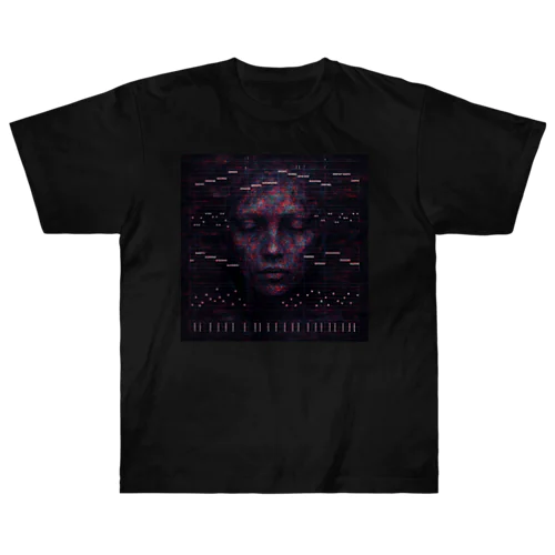 ノイズに潜む記憶 Heavyweight T-Shirt