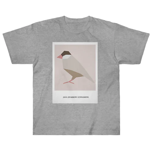JAVA SPARROW (CINNAMON) Heavyweight T-Shirt