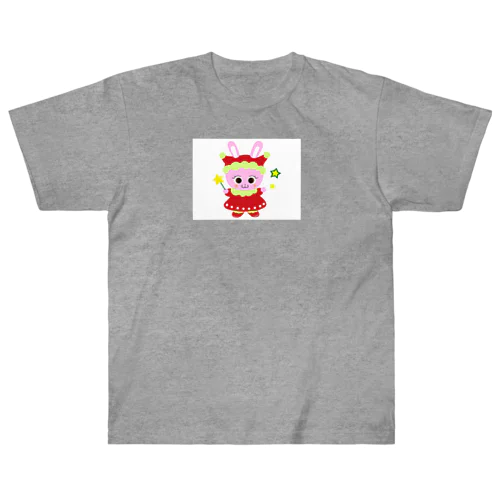 ぴんくうさぎちゃんの楽しいパーティ Heavyweight T-Shirt