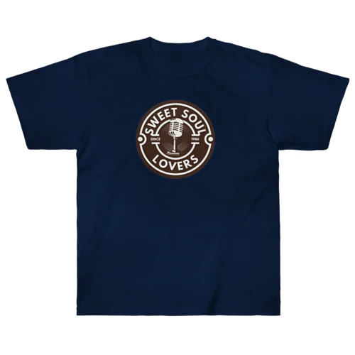 Sweet Soul Lovers★クラシックマイク（ブラウン） Heavyweight T-Shirt