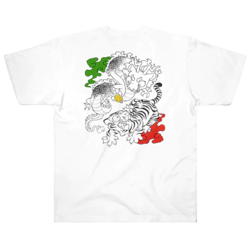 龍虎 Heavyweight T-Shirt