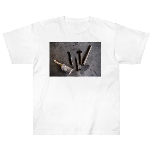中原木材の道具 Heavyweight T-Shirt