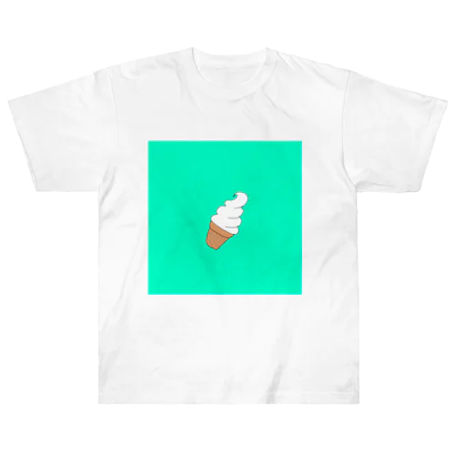 ソフトクリーム Heavyweight T-Shirt