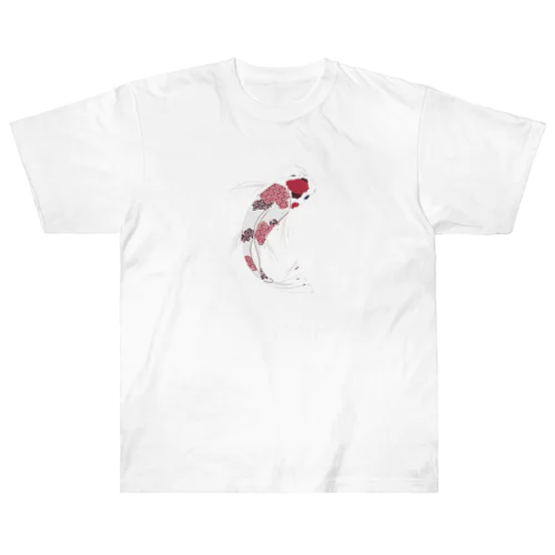 錦鯉seigaiha Heavyweight T-Shirt