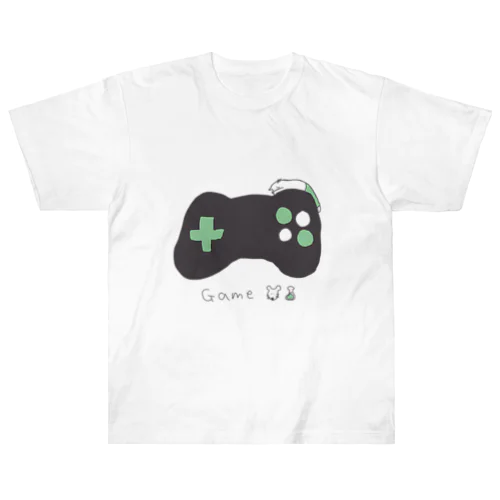 Gameチュー毒　緑 Heavyweight T-Shirt