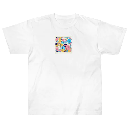ゆるっとかわいい星 Heavyweight T-Shirt